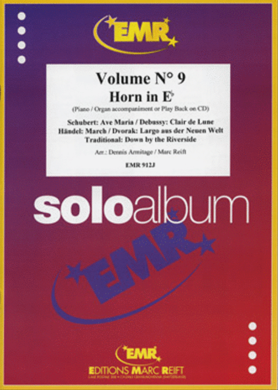 Solo Album Volume 09 Horn scores gallery preview page 1