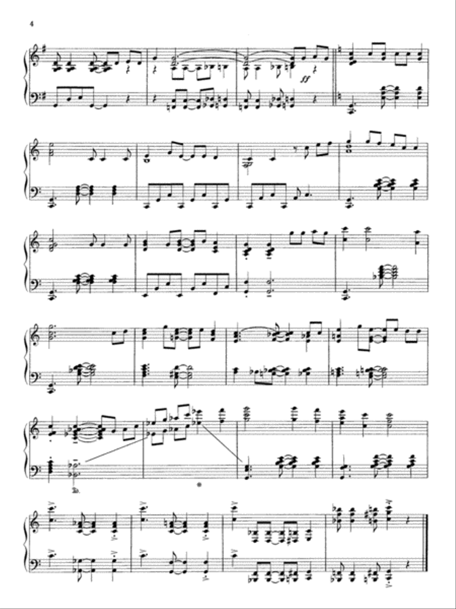 Spiritual Jazz Piano Solo scores gallery preview page 4