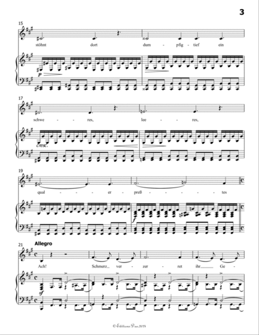 Gruppe aus dem Tartarus, by Schubert, Op.24 No.1, in A Major Voice scores gallery preview page 5