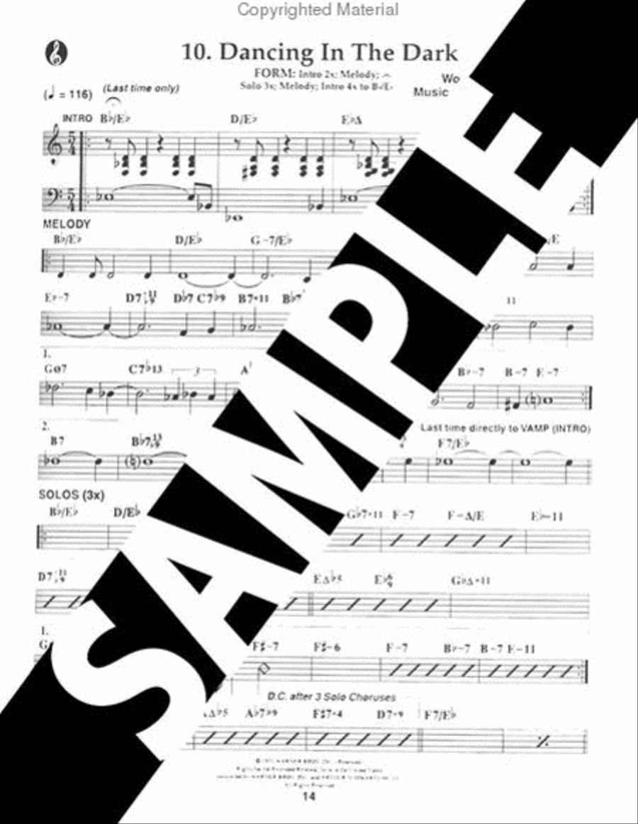 Volume 81 - Contemporary Standards & Originals With The David Liebman Group Voice scores gallery preview page 4