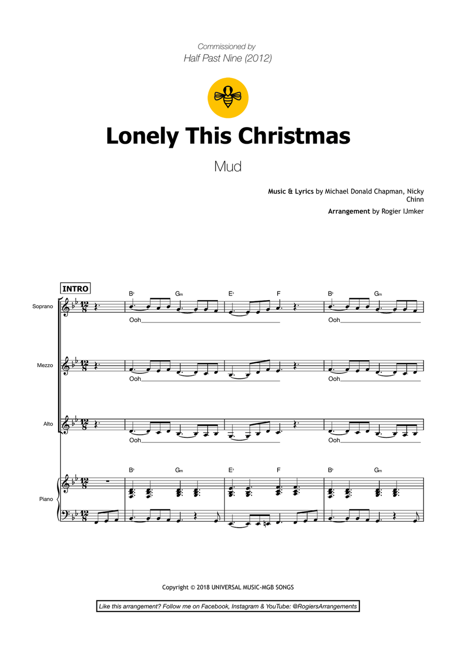 Book cover for Lonely This Christmas