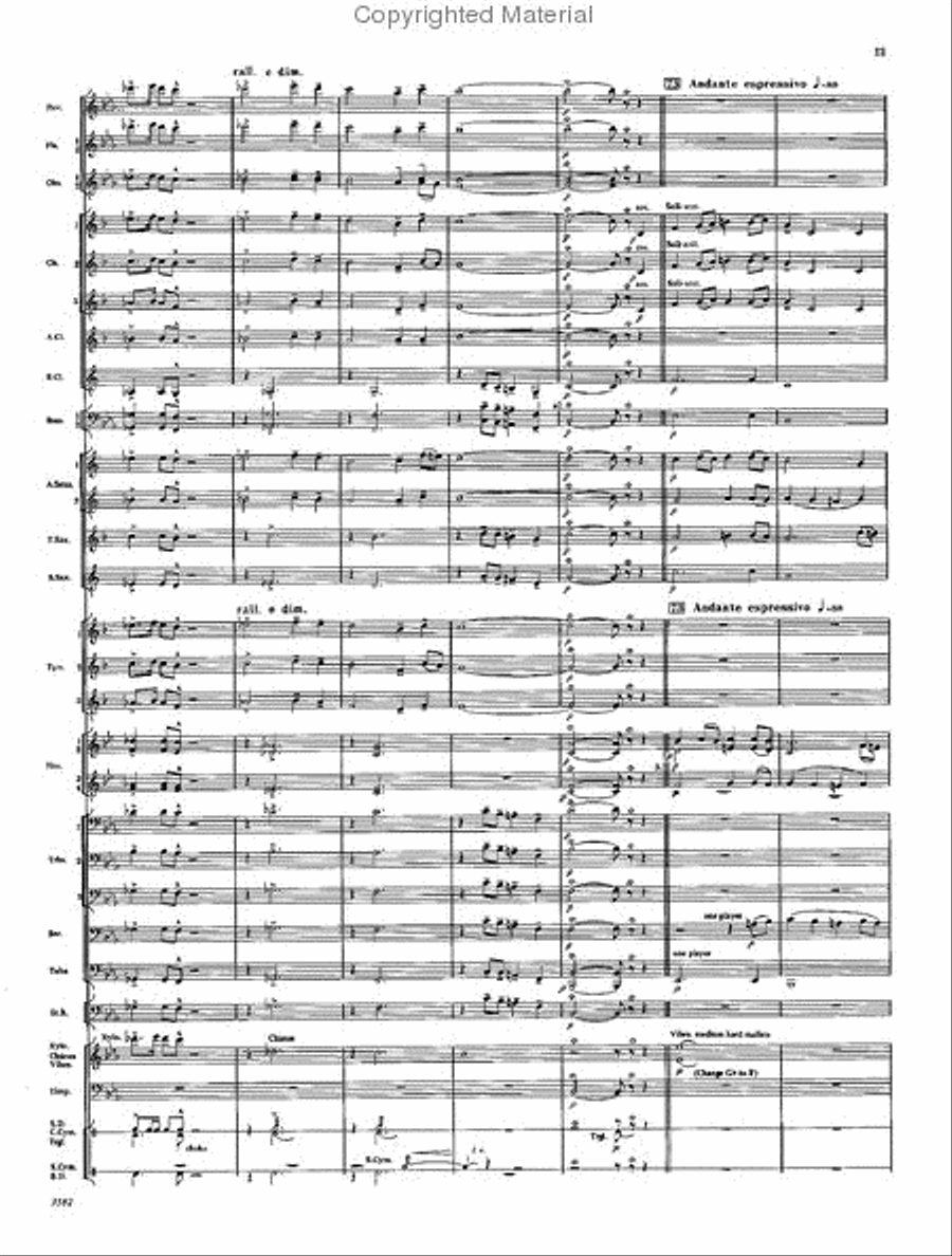 Seagate Concert Band scores gallery preview page 13