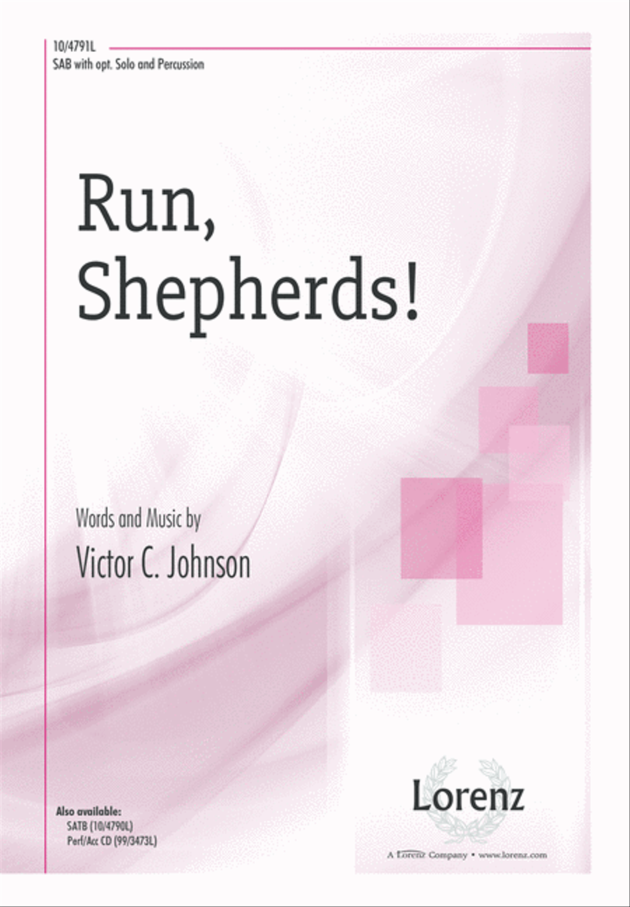 Run, Shepherds! 3-Part scores gallery preview page 1