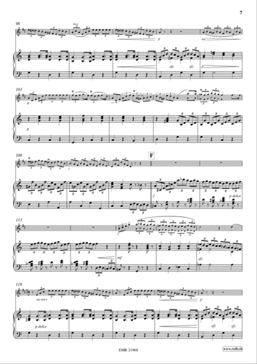 Grande Marche Tenor Saxophone scores gallery preview page 7