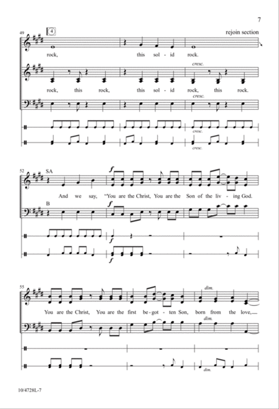 Upon This Rock Upon This Rock 3-Part scores gallery preview page 7