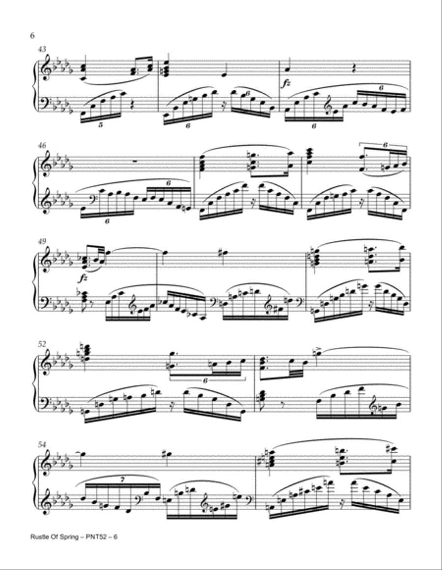 Rustle Of Spring Piano Method scores gallery preview page 6