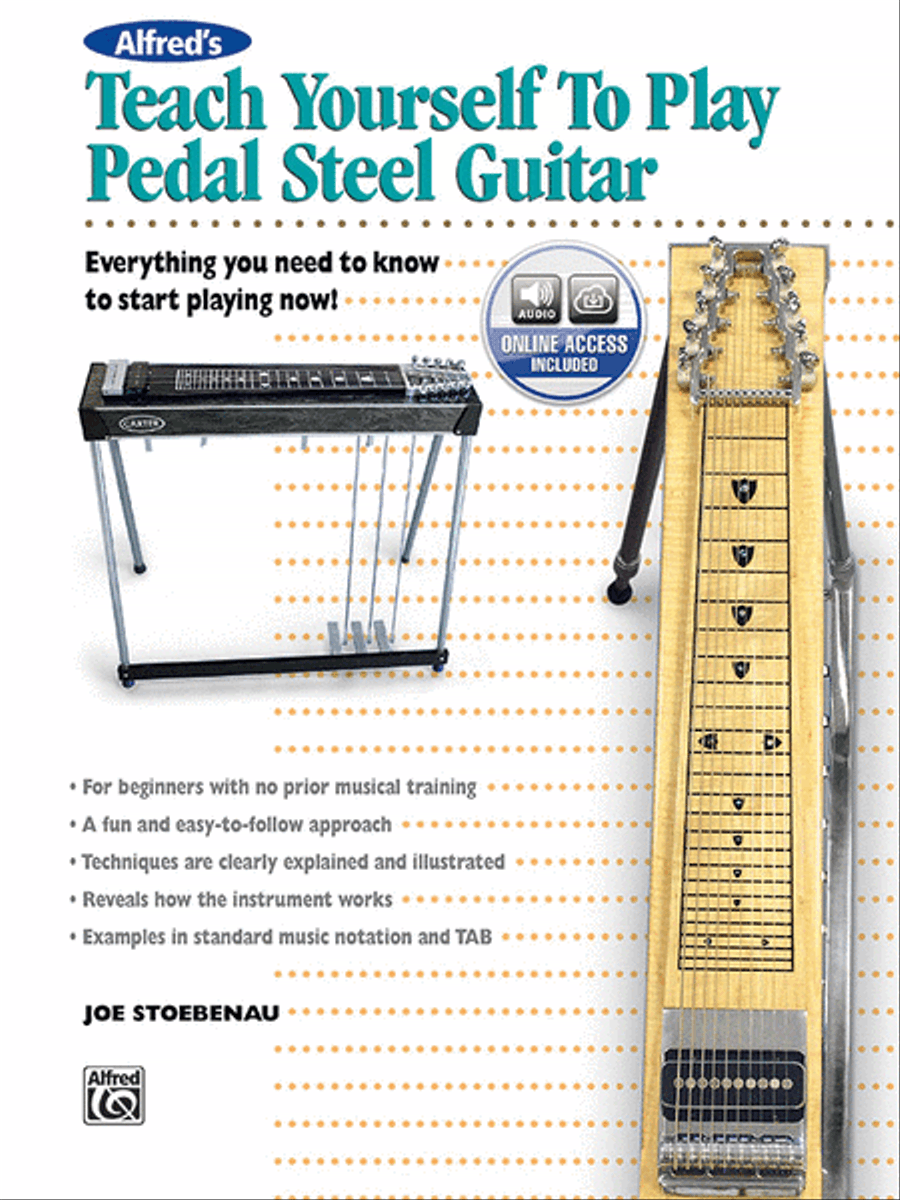 Book cover for Alfred's Teach Yourself to Play Pedal Steel Guitar