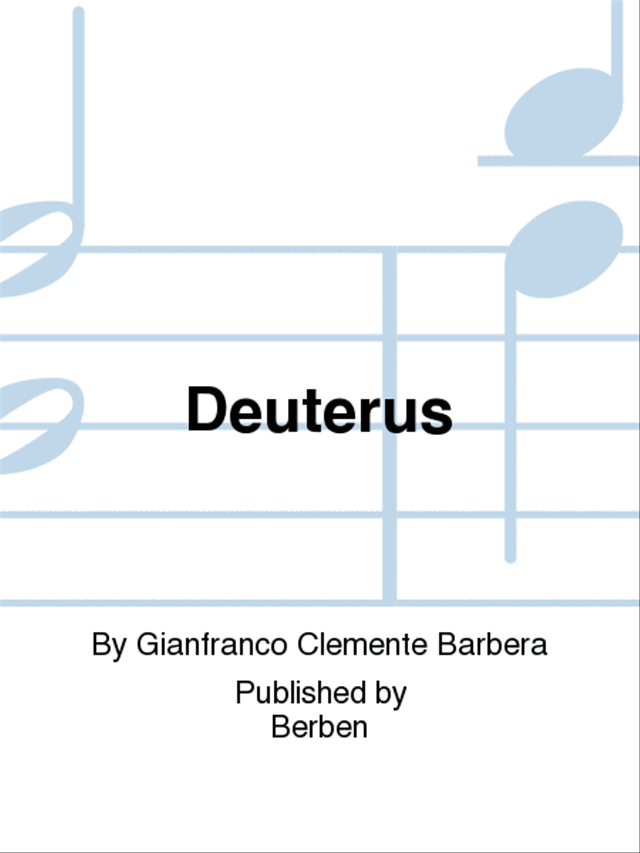 Deuterus Chamber Music scores gallery preview page 1
