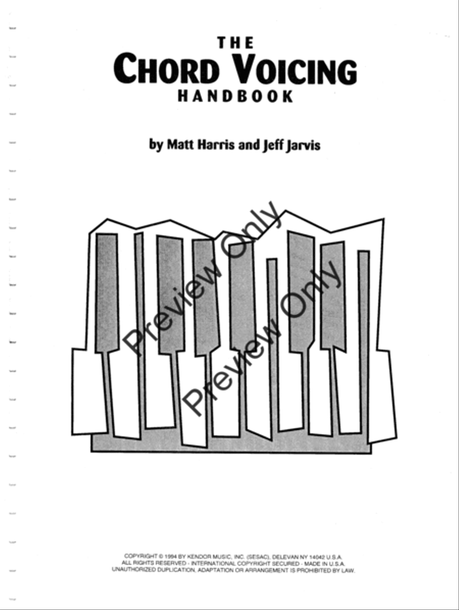 Chord Voicing Handbook, The Piano Method scores gallery preview page 2