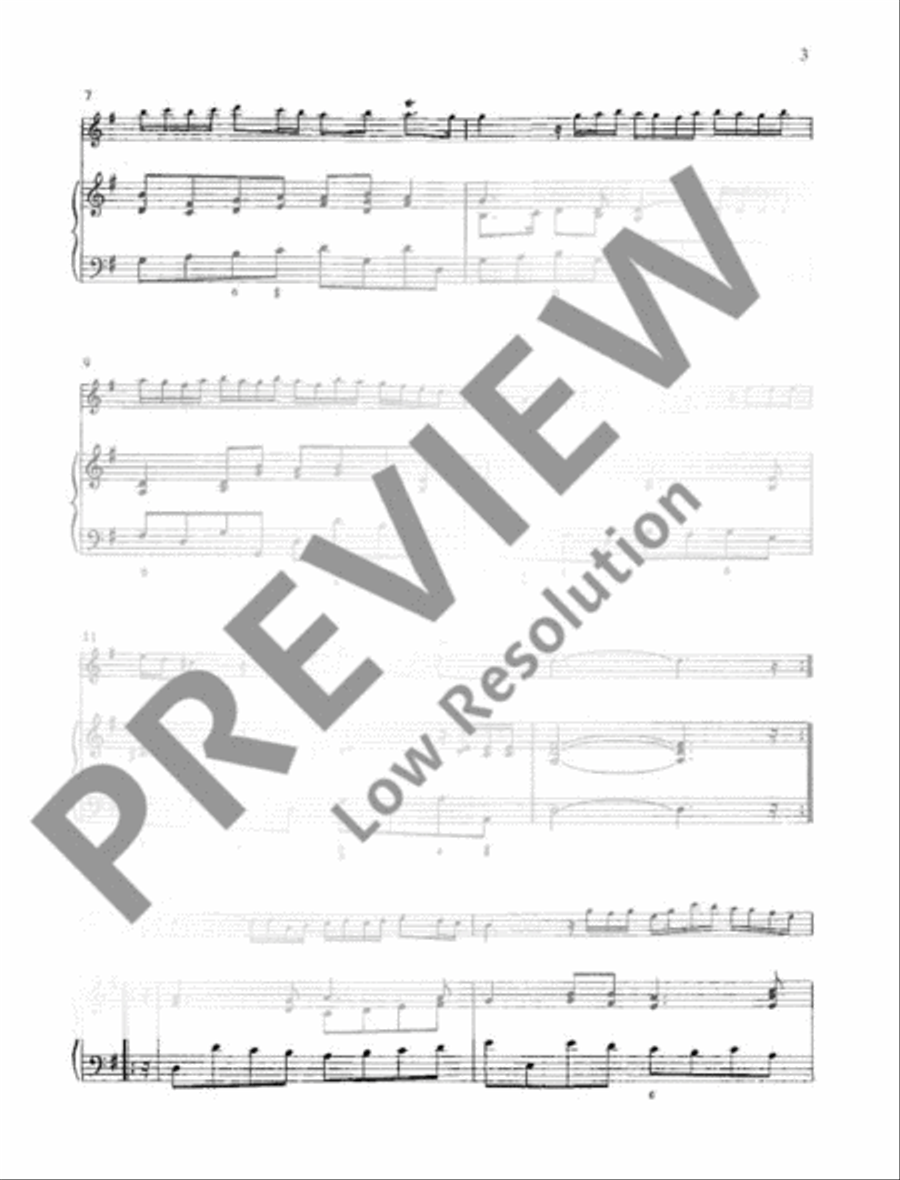 Sonata Alto Recorder scores gallery preview page 8