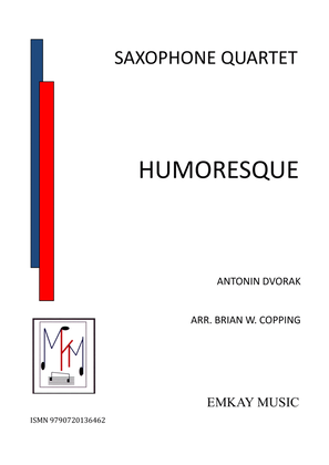 Book cover for HUMORESQUE – SAXOPHONE QUARTET