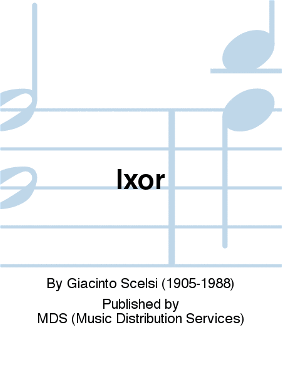 Ixor B-Flat Clarinet scores gallery preview page 1
