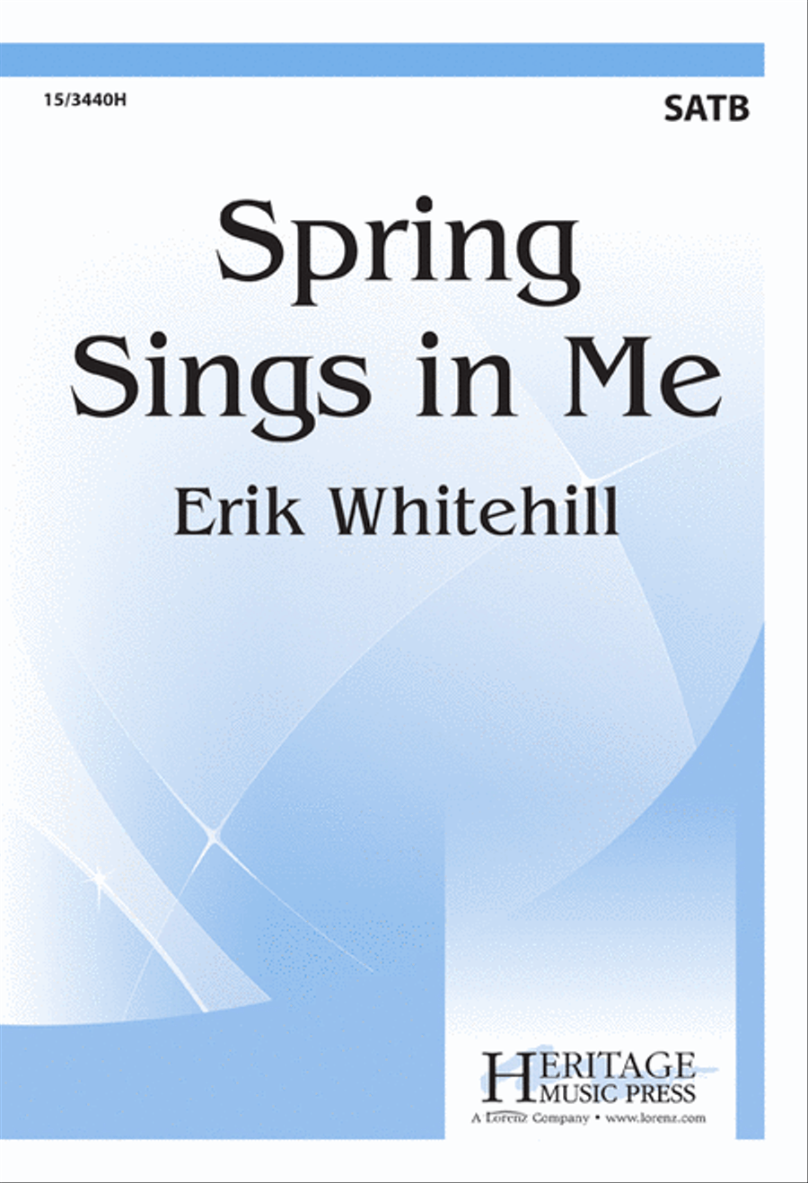 Spring Sings in Me 4-Part scores gallery preview page 1