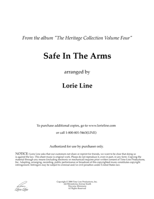 Book cover for Safe In The Arms Of Jesus