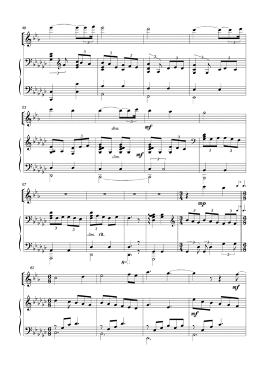 Every Time You Break My Heart Woodwind Duet scores gallery preview page 4
