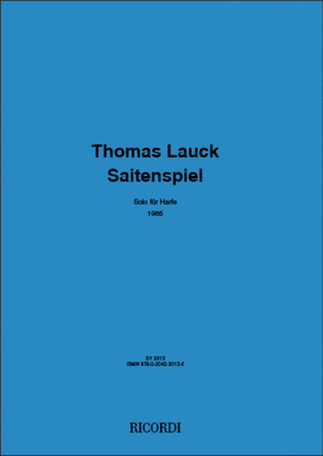 Book cover for Saitenspiel
