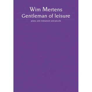 Gentleman of leisure for solo instrument, piccolo and piano