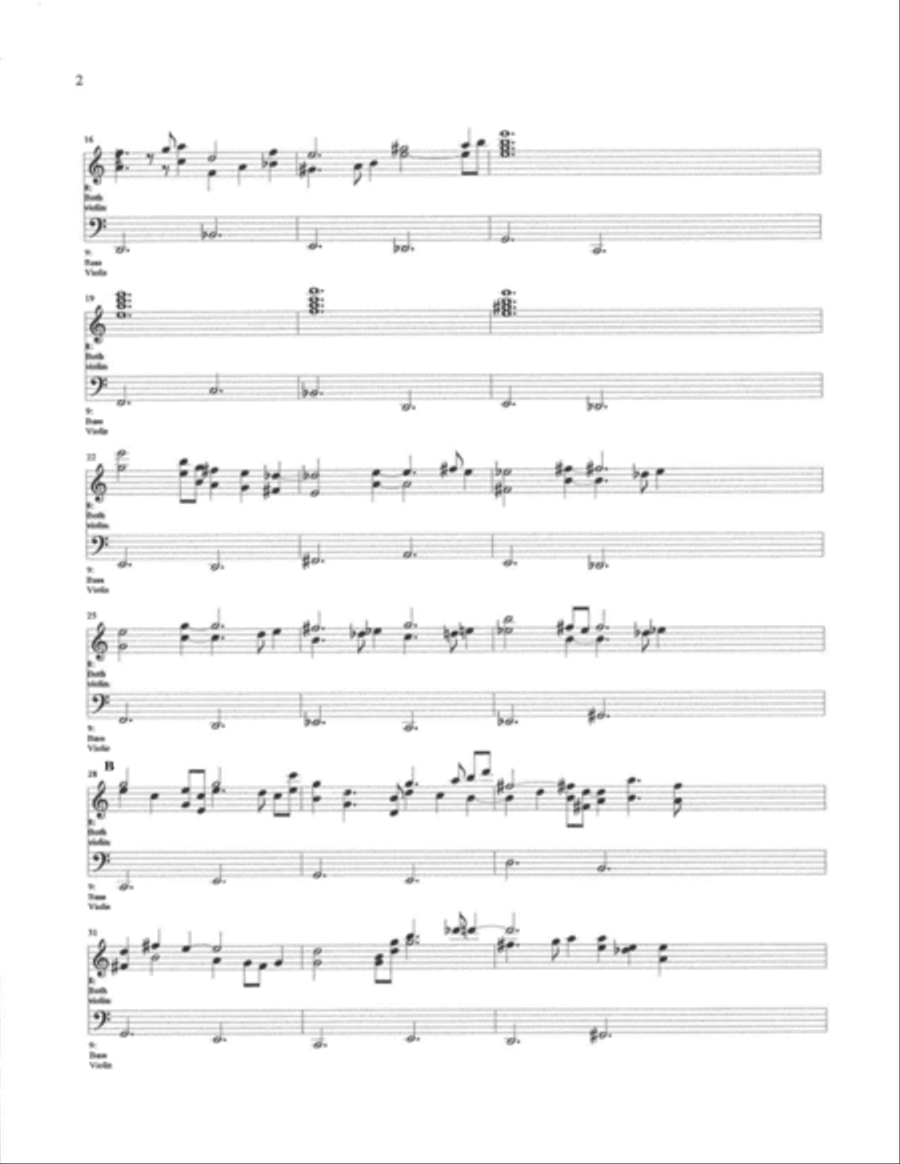 Fantasie fur das Orgel Chamber Orchestra scores gallery preview page 2