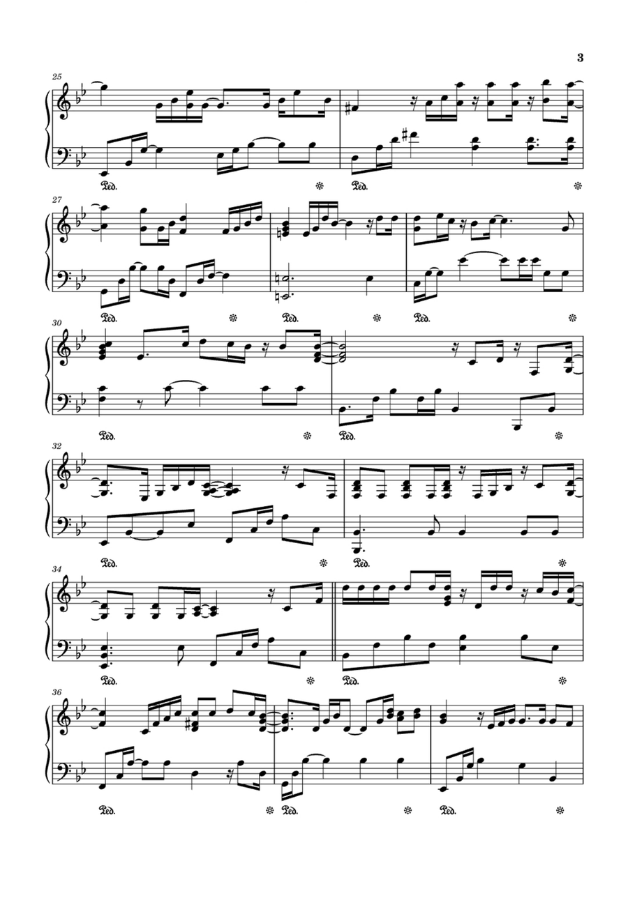 Lady In Red Easy Piano scores gallery preview page 3