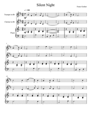 Franz Gruber - Silent Night (Trumpet and Clarinet Duet)