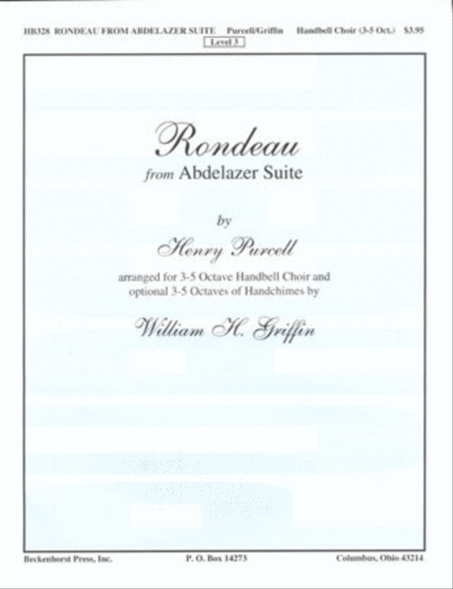Rondeau from Abdelazer Suite 5-Octaves scores gallery preview page 1