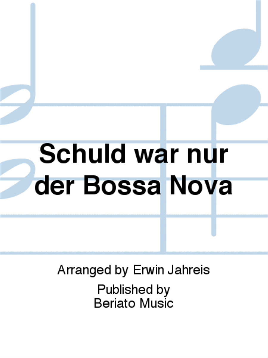 Schuld war nur der Bossa Nova Concert Band scores gallery preview page 1