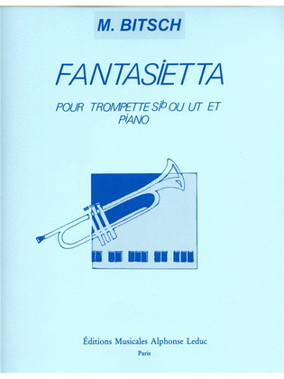 Book cover for Fantasietta (trumpet & Piano)