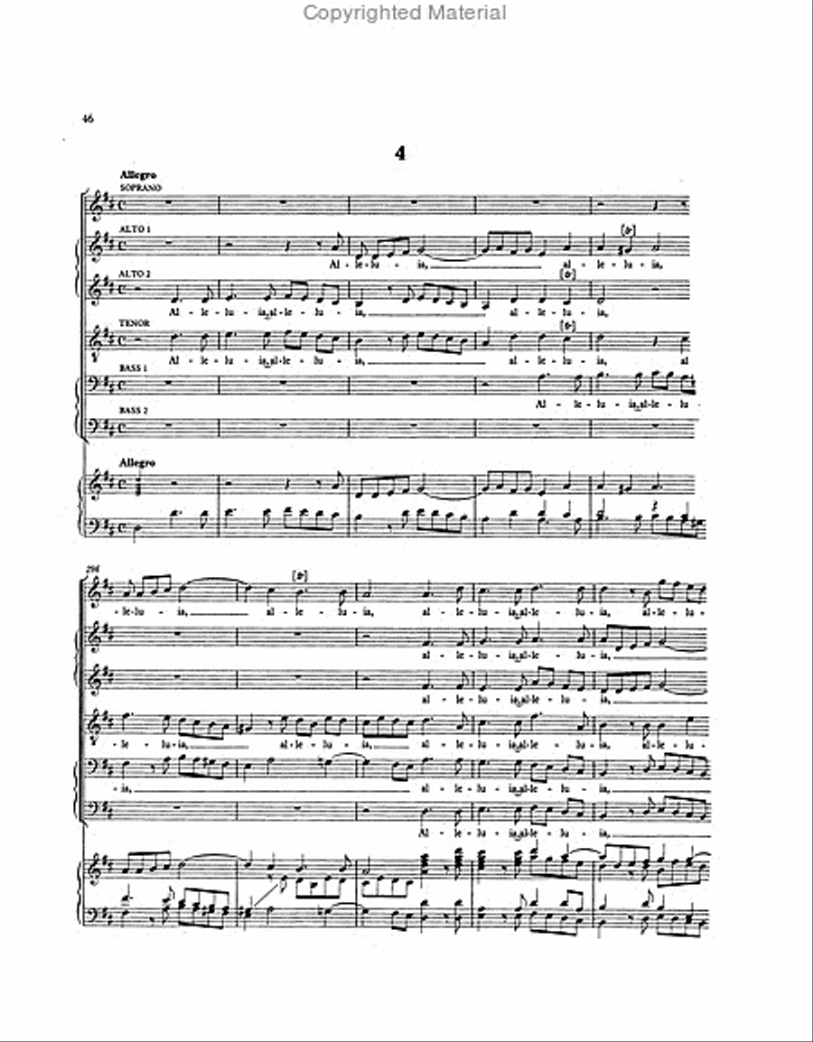 Four Coronation Anthems Four Coronation Anthems 4-Part scores gallery preview page 5