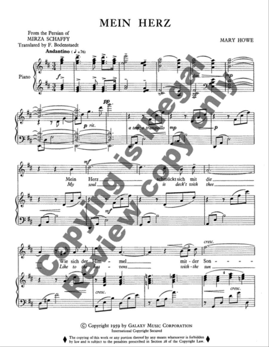 German Songs High Voice scores gallery preview page 9