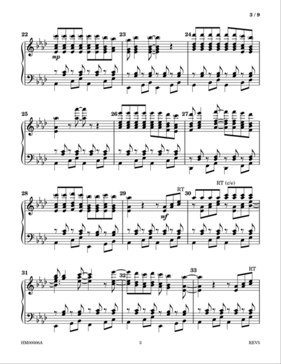 Ob-La-Di, Ob-La-Da Ob-La-Di, Ob-La-Da Handbell Choir scores gallery preview page 3