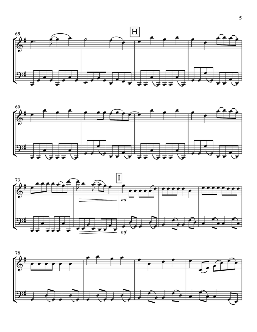 Enchanted String Duet scores gallery preview page 5