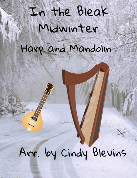 In the Bleak Midwinter, for harp and mandolin image number null