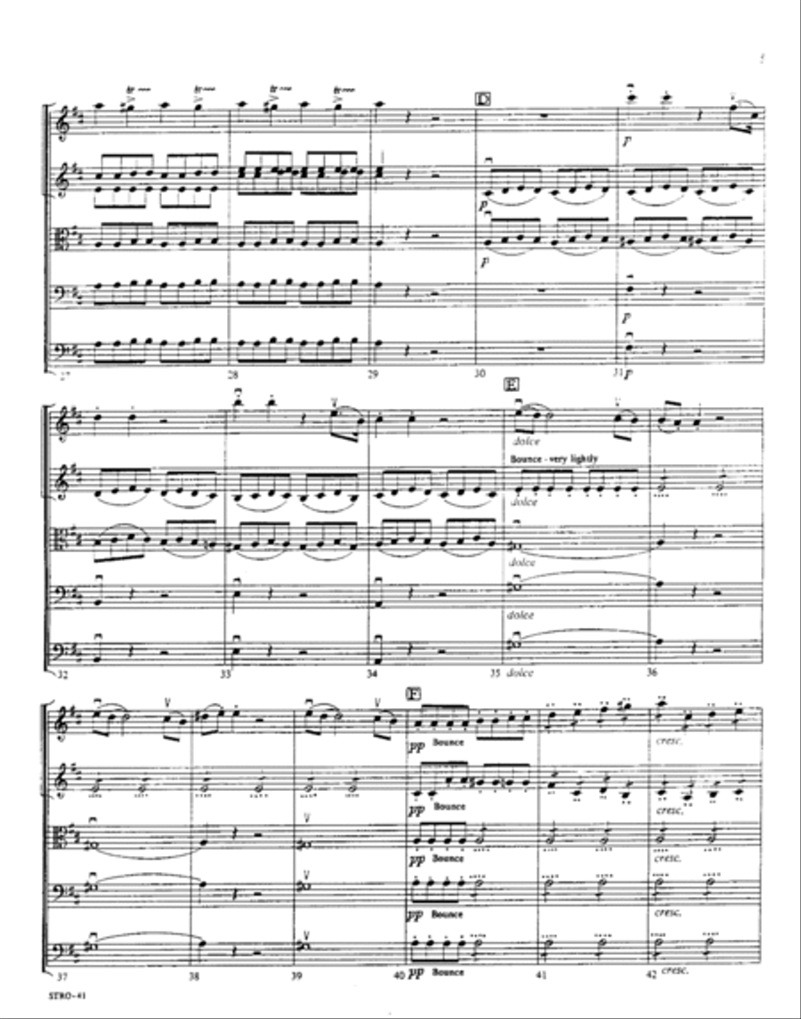 Lucio Silla Overture Orchestra scores gallery preview page 4