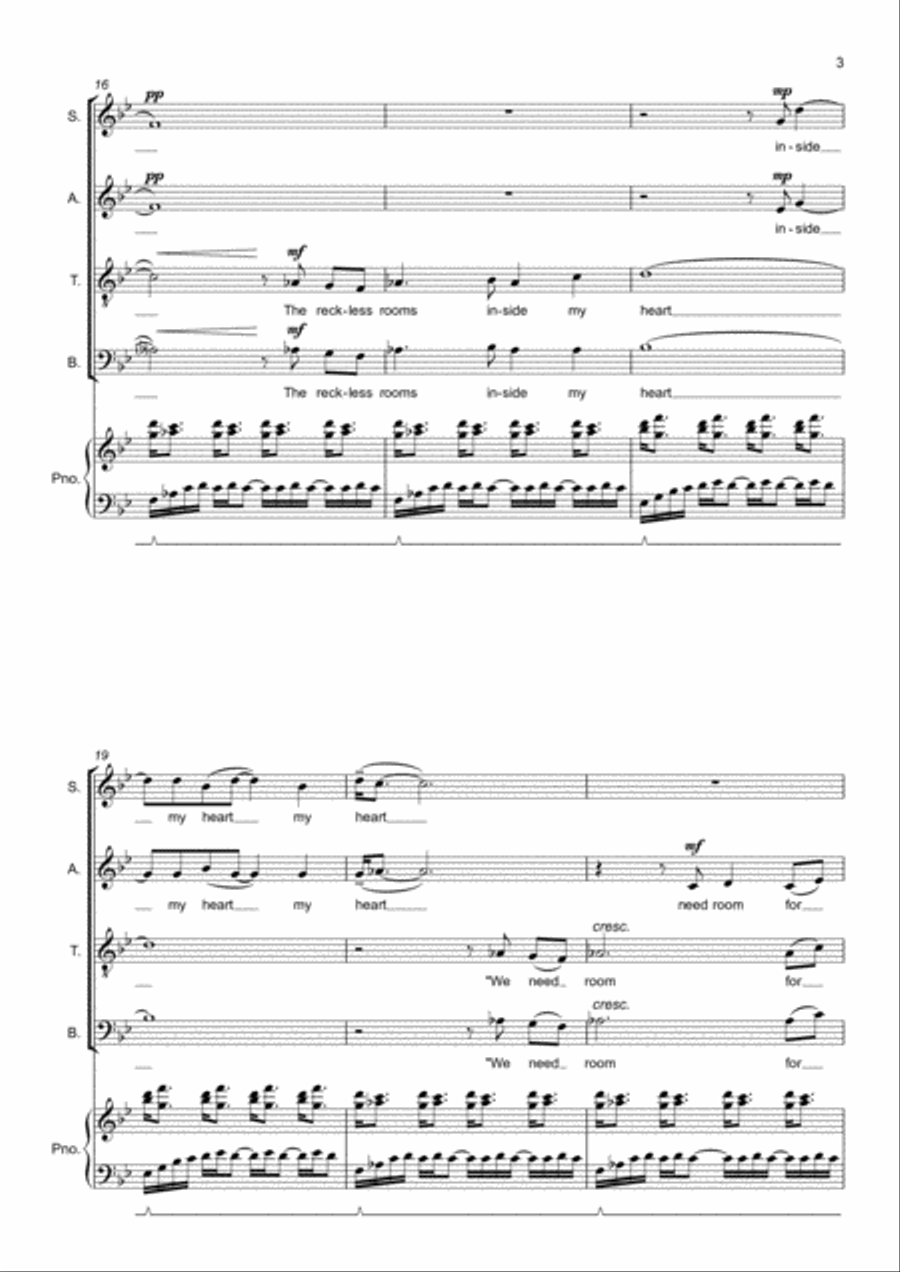 Starlight Steeple 4-Part scores gallery preview page 5