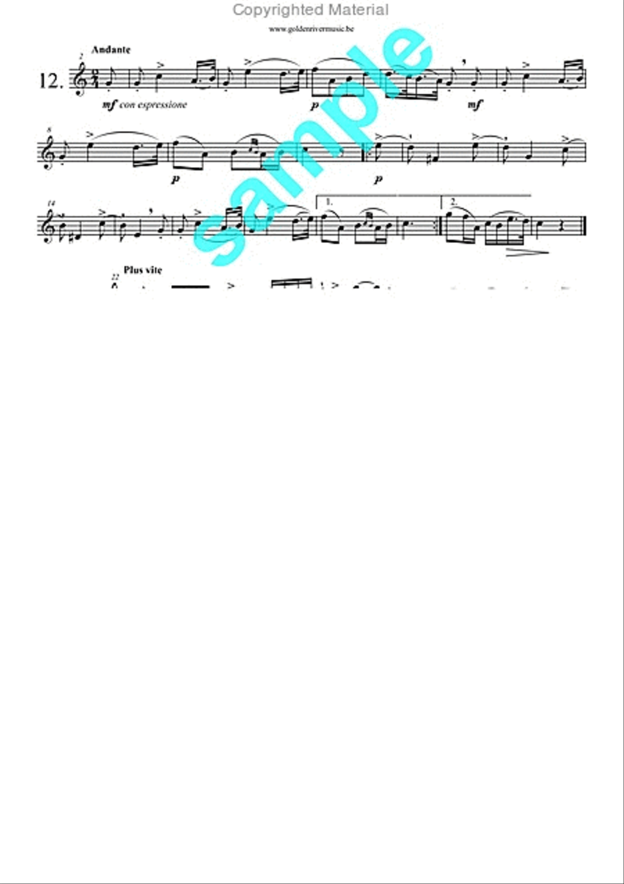 12 studies for horn School and Community scores gallery preview page 13