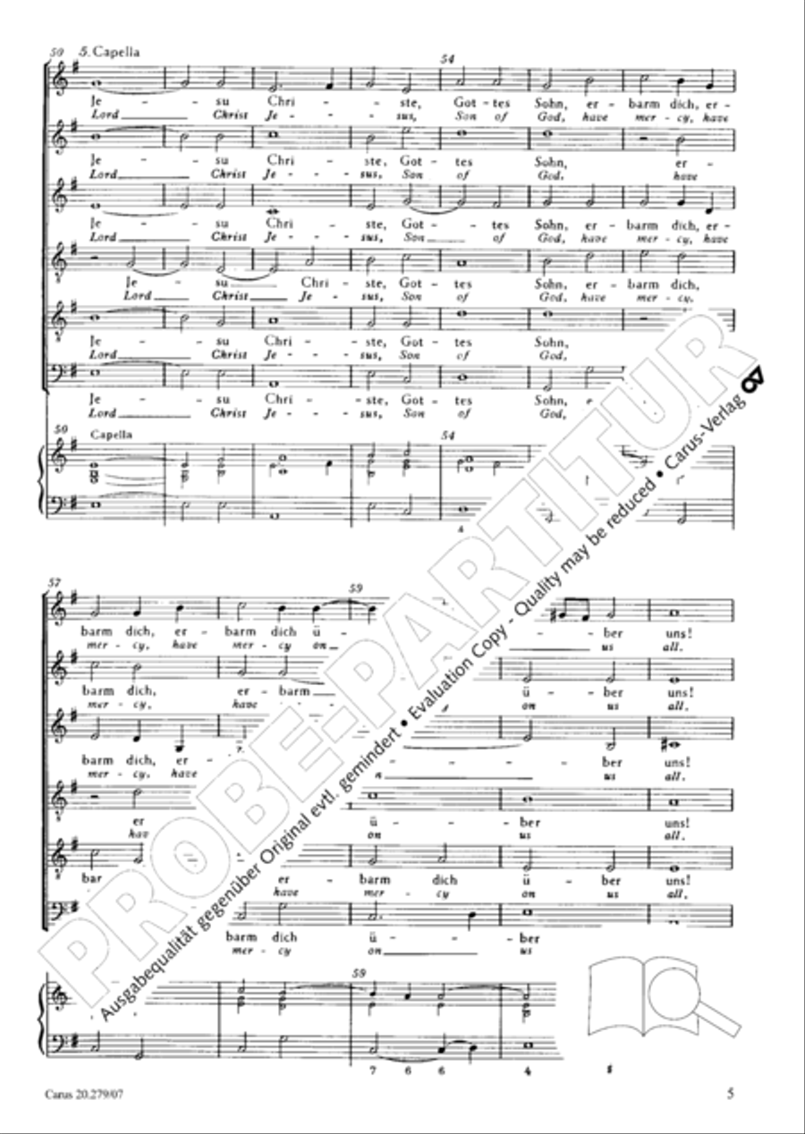 Musikalische Exequien I-III Orchestra scores gallery preview page 6