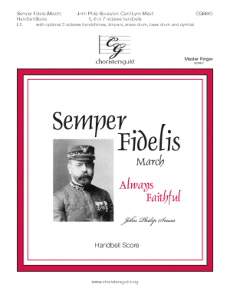 Semper Fidelis (March) - Handbell Score image number null