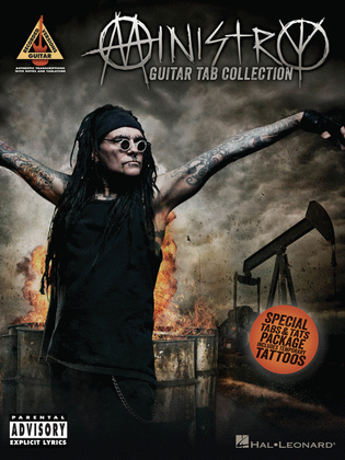 Book cover for Ministry Guitar Tab Collection