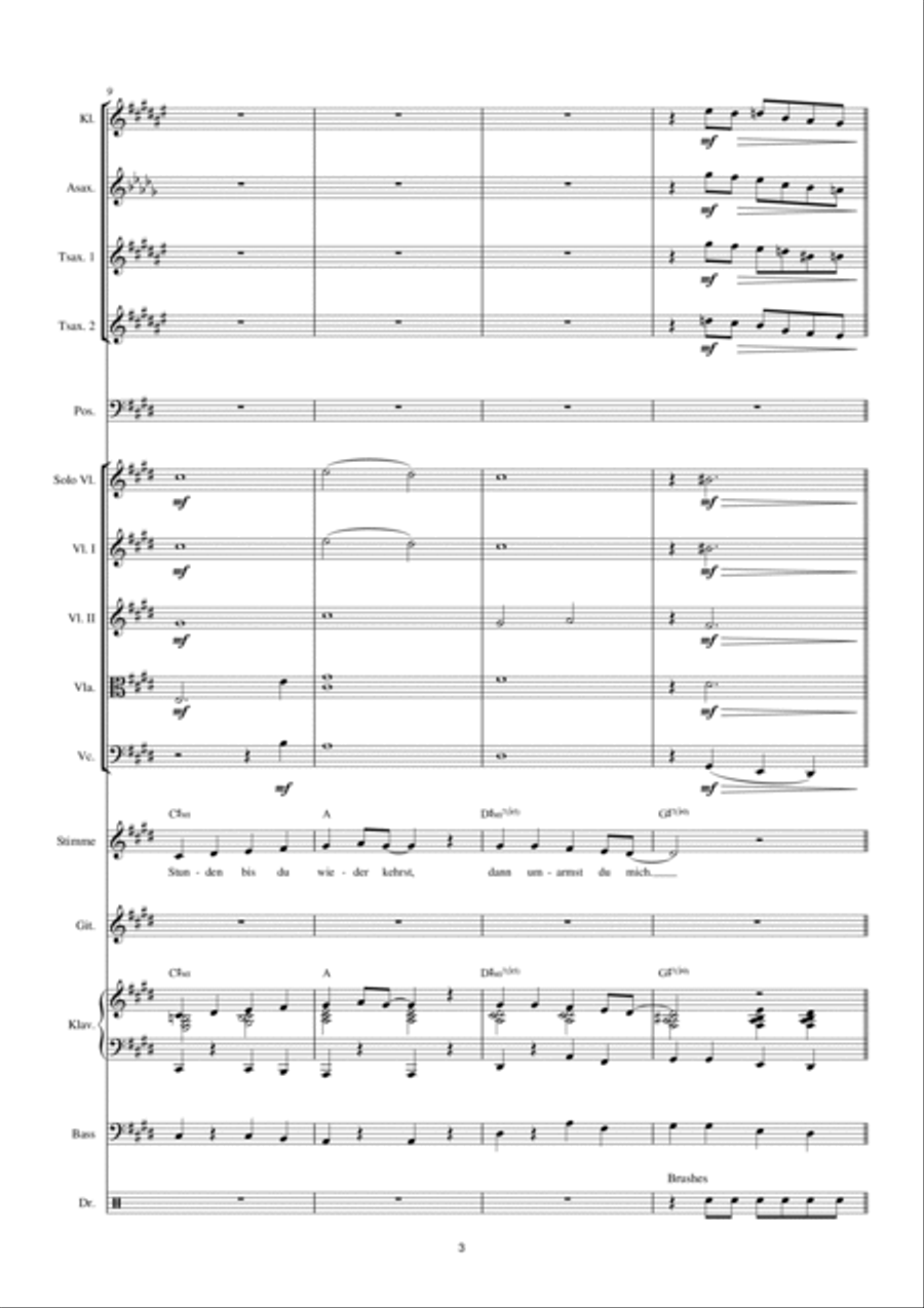 Mein Kleines Herz Mein Kleines Herz Concert Band scores gallery preview page 3