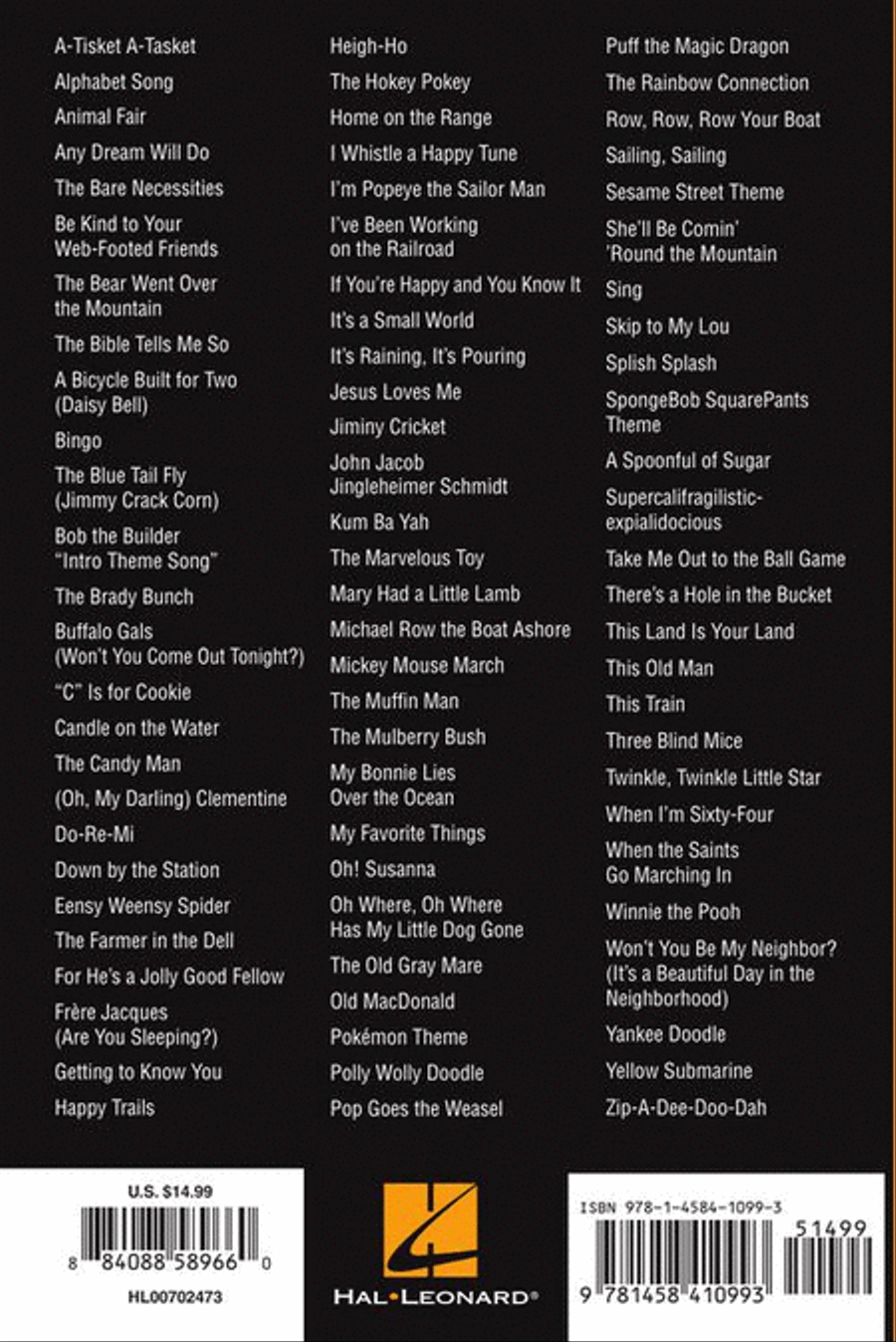 Children's Songs Ukulele scores gallery preview page 8