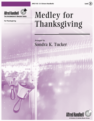Book cover for Medley for Thanksgiving