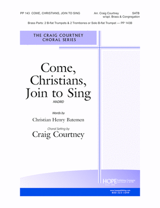 Book cover for Come Christians, Join to Sing