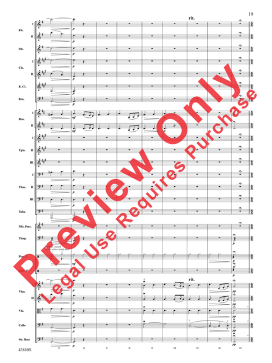 Rocky Broadway Full Orchestra scores gallery preview page 20