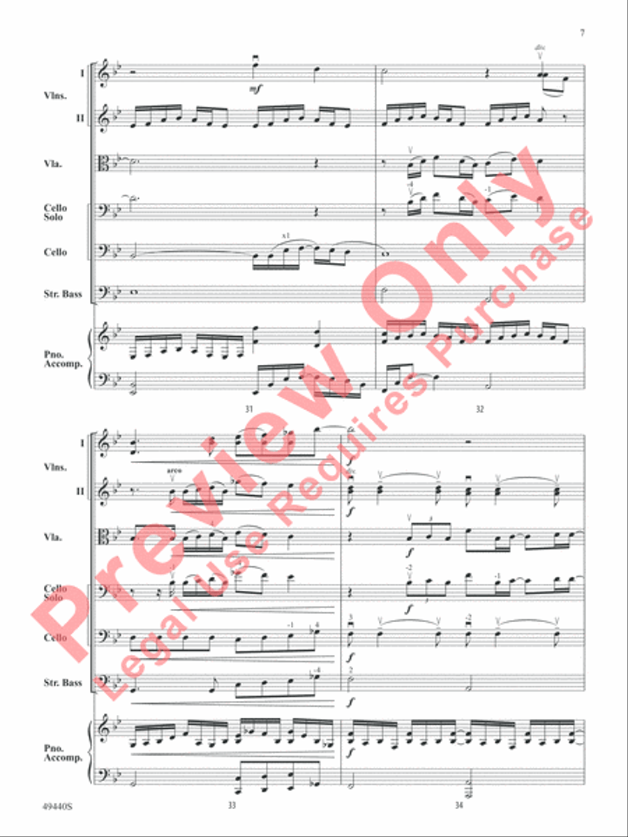 Found/Tonight String Orchestra scores gallery preview page 8