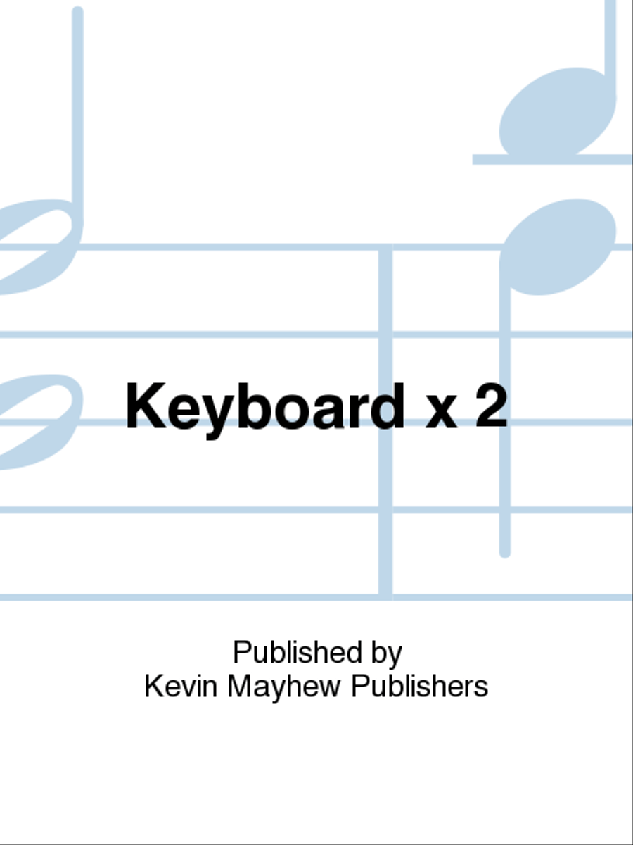 Keyboard x 2 Piano scores gallery preview page 1