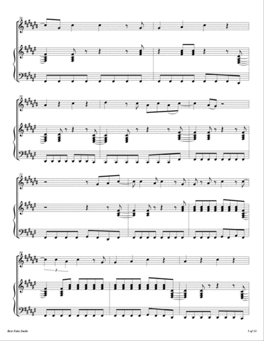 Best Fake Smile Horn scores gallery preview page 6
