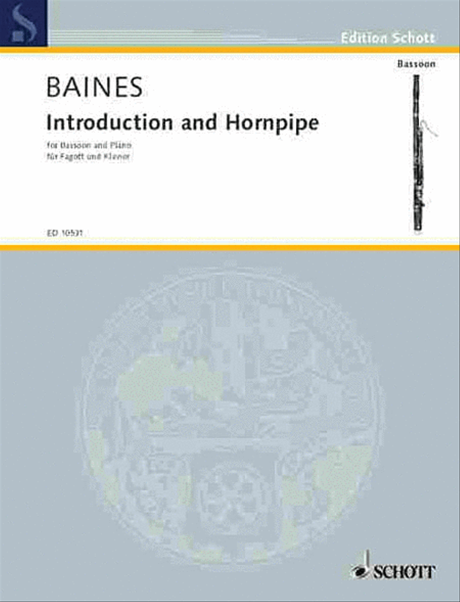 Introduction and Hornpipe Bassoon scores gallery preview page 1