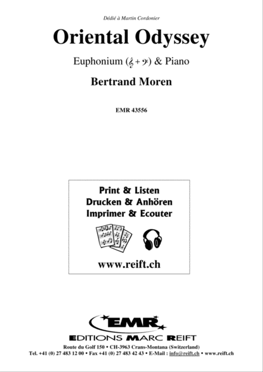 Oriental Odyssey Oriental Odyssey Euphonium scores gallery preview page 2