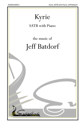 Book cover for Kyrie - SATB with Piano