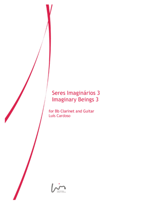 Book cover for Seres Imaginários 3 (for Clarinet & Guitar)